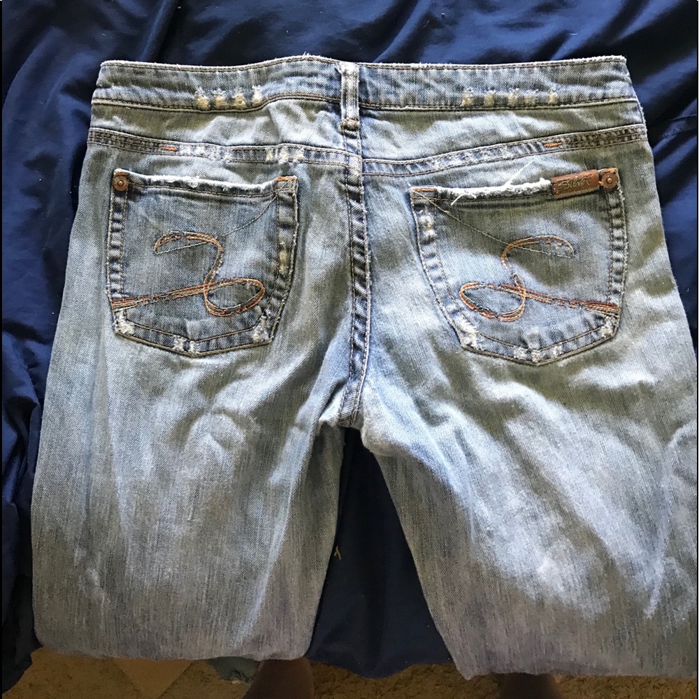 SILVER JEANS LIGHT WASH Sz 30